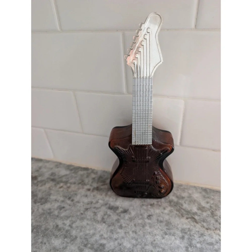 Vintage Avon Electric Guitar, 6oz Wild Country After Shave Bottle